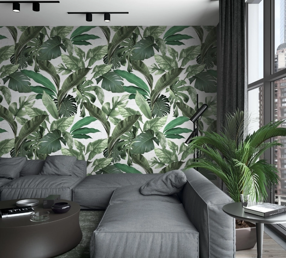 fotobehang-tropische-bladeren-op-witte-muur-34194-s1-7