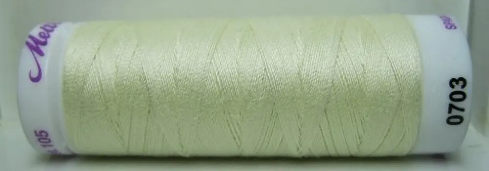 Mettler Silk Finish Effen - s0703