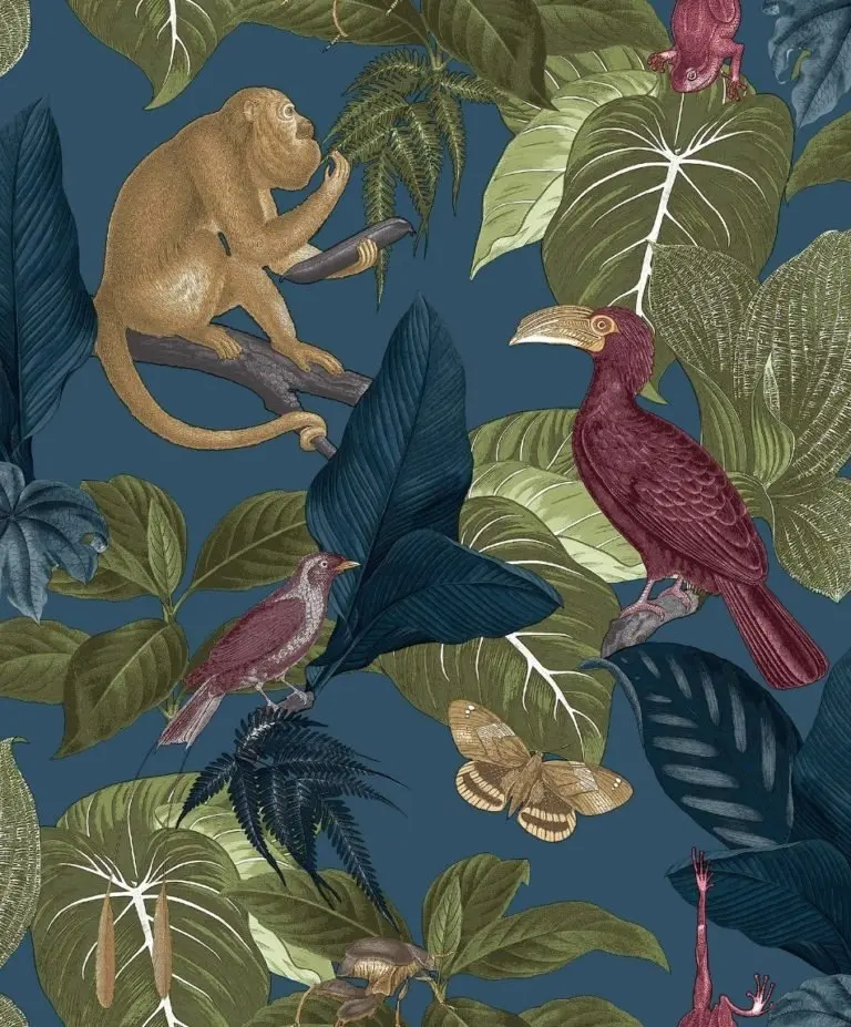 behang-tropisch-apen-vogels-18503
