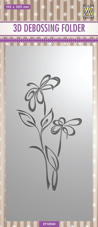 Nellies Choice Embossing Folders - ef3d040